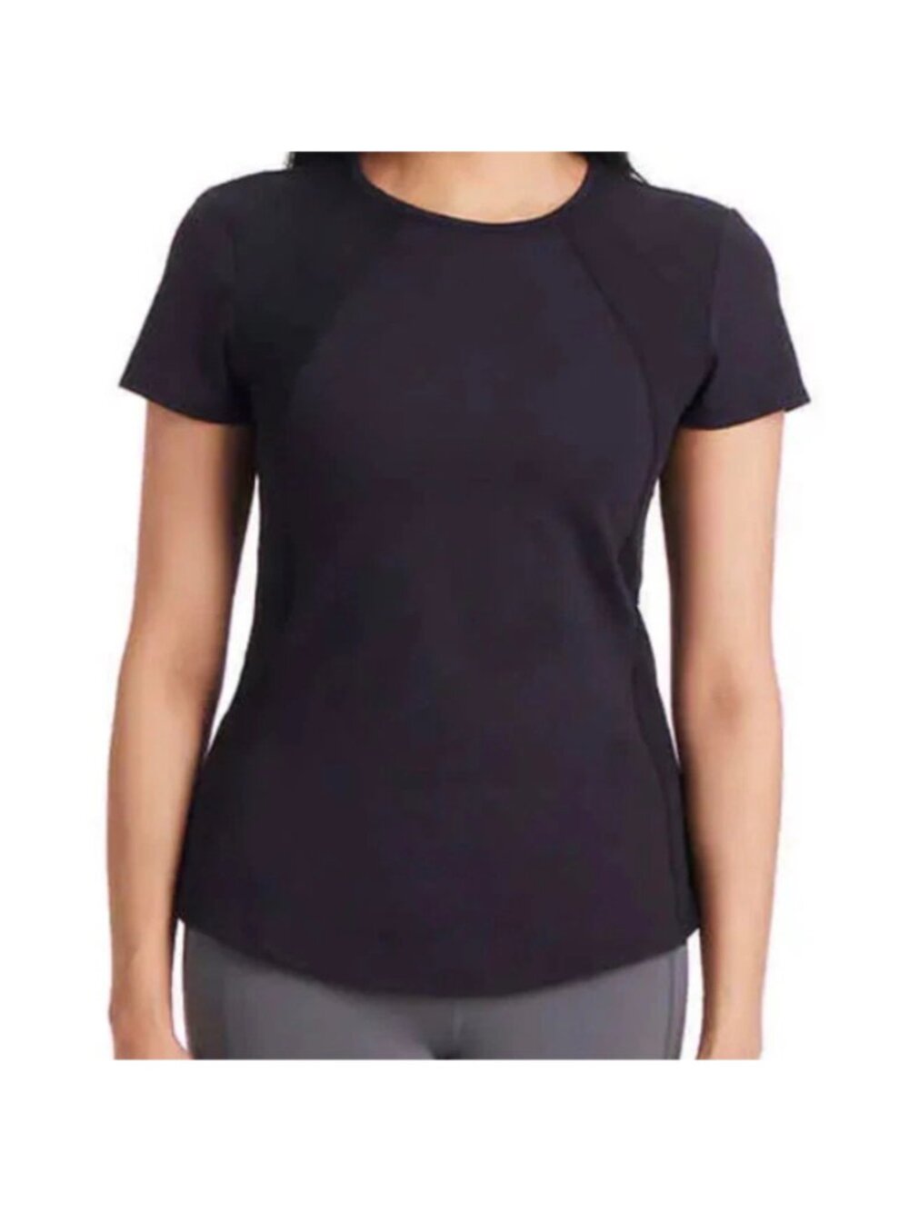 Spyder Active Womens Black Short-Sleeve Performance Tee Shirt M